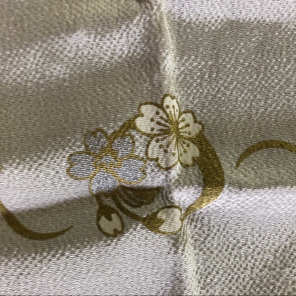 Japanese silk with moon phases - Picture 3 of 5